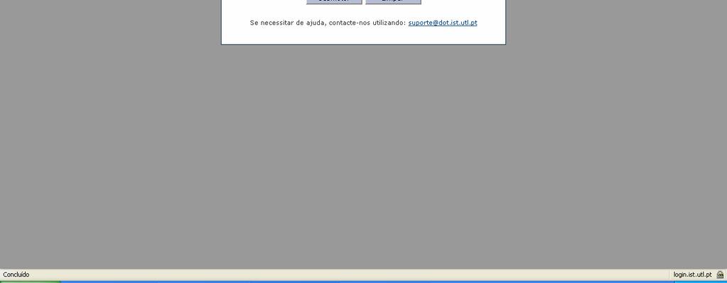 Deve então escolher a opção Pessoal (na barra de navegação de topo), o que o conduz à interface de gestão da sua área pessoal.