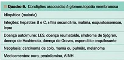 5 + A evolução da lesão é no sentido da esclerose global.