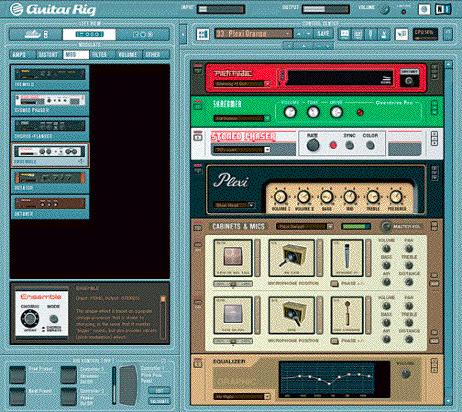 Plug-ins VST Guitar Rig