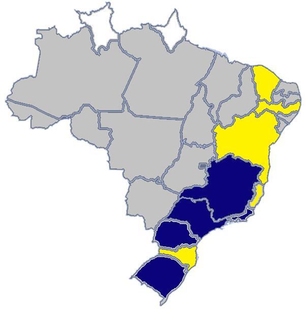 Distribuição geográfica dos consumidores livres 154 190 97 254 63 66 14 227 18 33 37 26 57 289 212 94 São Paulo concentra 35%