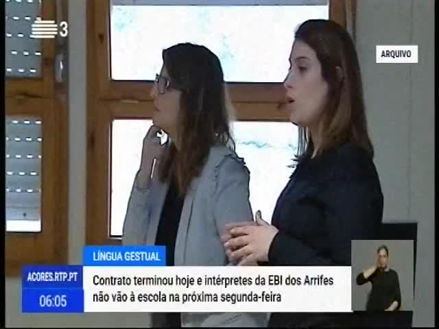 Língua Gestual Portuguesa da EBI dos Arrifes http://pt.cision.