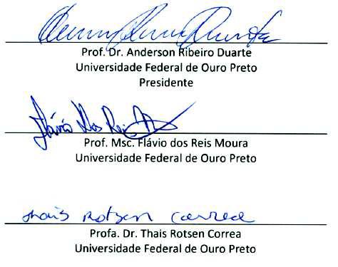 Estatística Campus Universitário - Morro do Cruzeiro - CEP 35400.