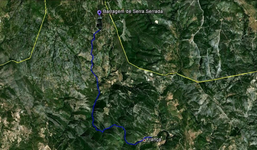 5. Caracterização do risco A barragem do Azibo, apesar da proximidade não constitui qualquer risco para o concelho de Bragança uma vez que o troço do rio Azibo que cruza a área do concelho está