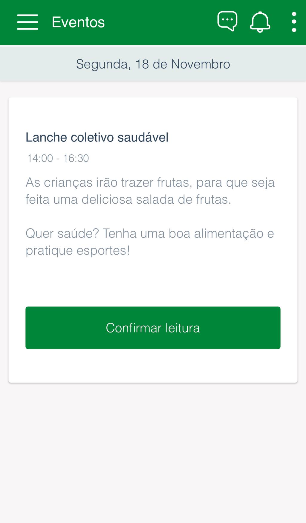 ASSINATURA DIGITAL E NOTIFICAÇÕES NO CELULAR O visto é obrigatório em: Atividades Comunicados Essa é a