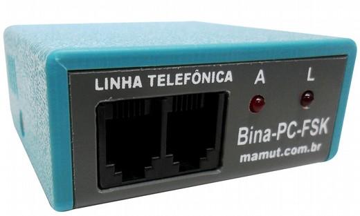 Descrição de Funcionamento do MGC BINA 1 de 8 BINA PC - Identificador de Chamadas Multilinhas Módulos Compactos com 01 e 04 Canais O Bina PC é um identificador de chamadas para uso em computadores.