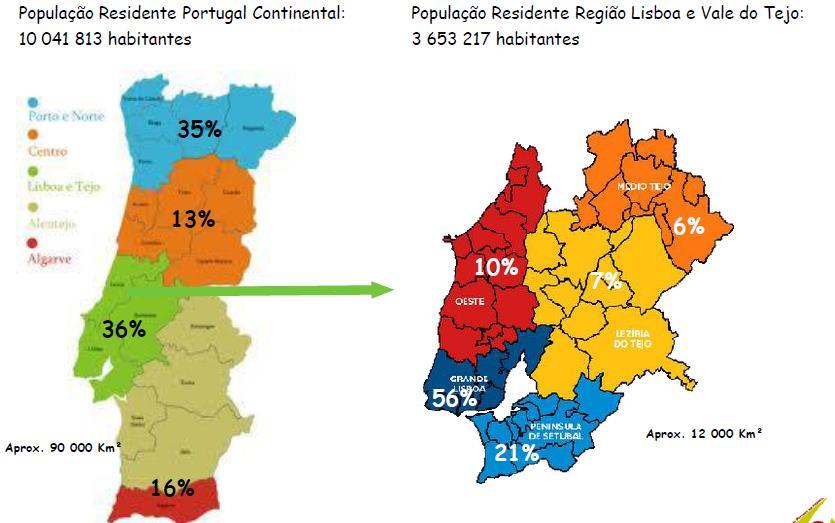 Região de Saúde de Lisboa e Vale do Tejo É
