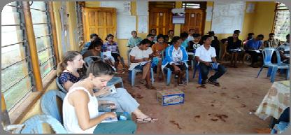 Unidade Peskiza Legál (LRU) no Unidade Relasaun Públiku (Outreach) fó treinamentu kona-ba sistema justisa formál no asesu ba justisa.