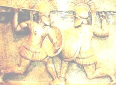 GERRAS MÉDICAS Após 11 anos temos o segundo conflito: 479 a.c. = Xerxes retomou as ações contra os gregos. Exército pelo norte com 300 mil homens.