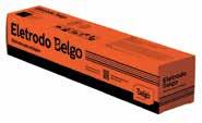 O eletrodo Belgo E6013 é indicado para trabalhos em serralherias, estruturas metálicas, construções em geral e chapas finas.