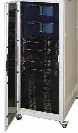 GAMA R6000 A gama R6000 disponibiliza centrais endereçáveis para montagem em rack de 19, com as mesmas características e funcionalidades da gama CF3000.