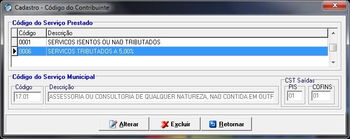 Deve ser gerado um Registro A100 para cada documento fiscal a ser relacionado na escrituração, referente à prestação ou à contratação de serviços, que envolvam a emissão de documentos fiscais