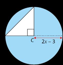 . Na figura encontra-se representada uma circunferência de centro no ponto C e um triângulo [ABC].