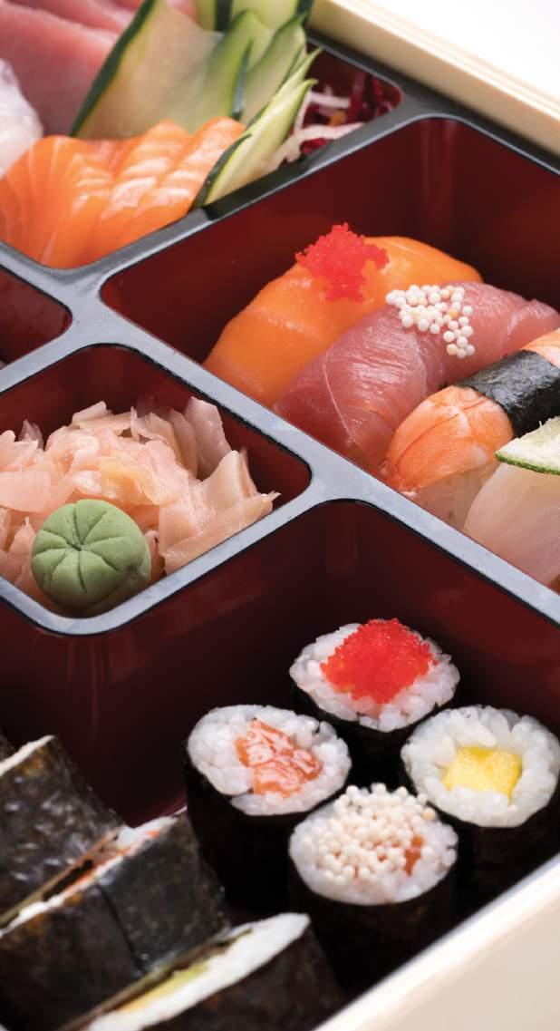 14,00 Para 1 Pessoa (16 peças) 28,00 Para 2 Pessoas Apresentamos nesta categoria as nossas Bento sushi só de Sushi., Uma forma original, mas ao mesmo tempo tradicional, de comer Sushi.