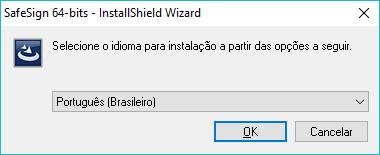 Ao finalizar o download do SafeSign, você deve clicar nele para iniciar a instalação.