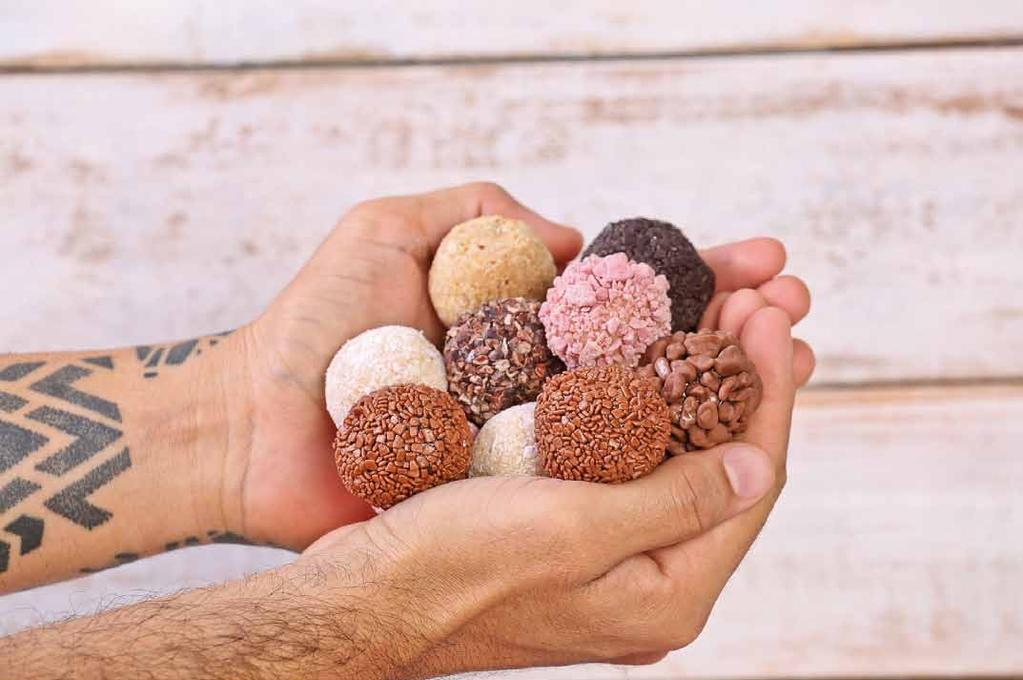 Peça seu Cookie com uma bola de sorvete Häagen-Dazs: R$ 20 BRIGADEIROS GOURMET Nossos brigadeiros dispensam legendas, são únicos, cremosos e 100% artesanais.