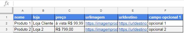 * Orientações da Peça * A URL do XML da base de produtos deve estar no formato Google Products. Veja no link abaixo as informações para a configuração do XML: https://support.