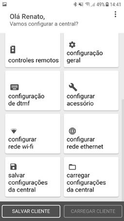 Neste modo, também podem ser realizadas as configurações da central de alarme normalmente, porém, se quiser deixar o módulo Ethernet / WiFi em uma rede, continue os passos a seguir.