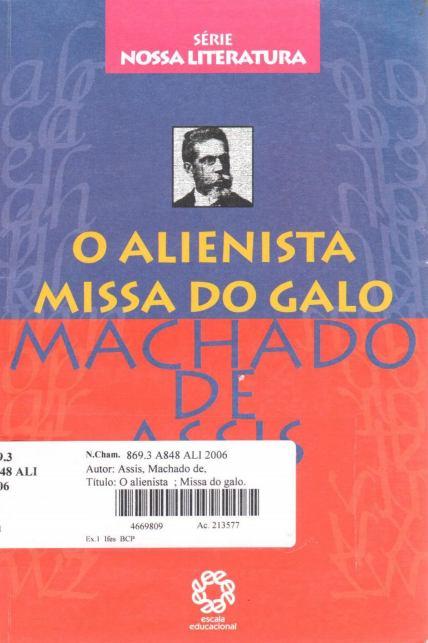 (Coleção literatura brasileira) A368 SEN ASSIS, Machado de.