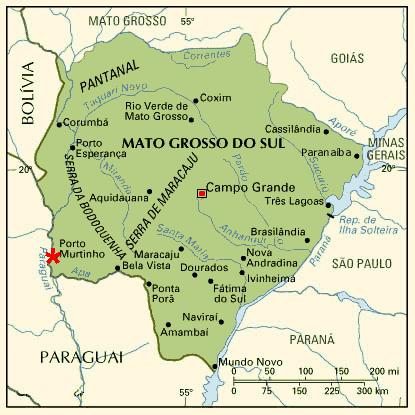 31 Figura 1: Mapa do Estado do Mato Grosso do Sul.