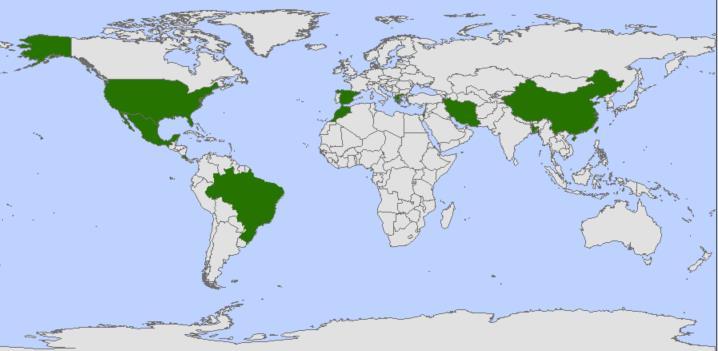 40 Publicações científicas utilizando o DINAMICA EGO Países: Brasil México