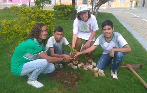 para levar conhecimento e discussão sobre ecologia e bem