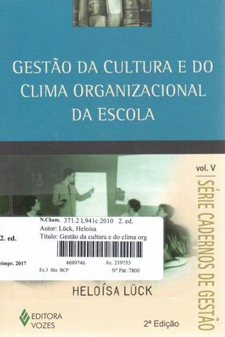 8. ed. São Paulo: Cortez, 2013. G393 LÜCK, Heloísa.
