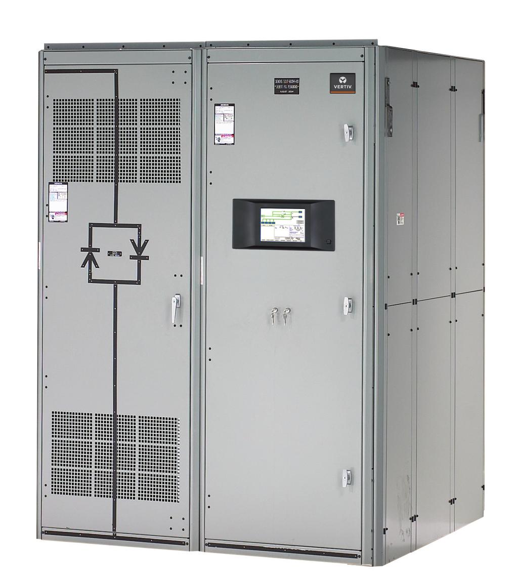 UPS LIEBERT NXL, 1100KVA / 1100KW Uma linha completa de produtos complementares proporciona um conjunto confiável, testado e compatível de produtos de energia, customizados para as necessidades do