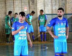 não fizeram boas partidas e foram eliminadas nas semifinais da Copa Brasília de Futsal. O Guará perdeu para o Cruzeiro por 6 x 0.