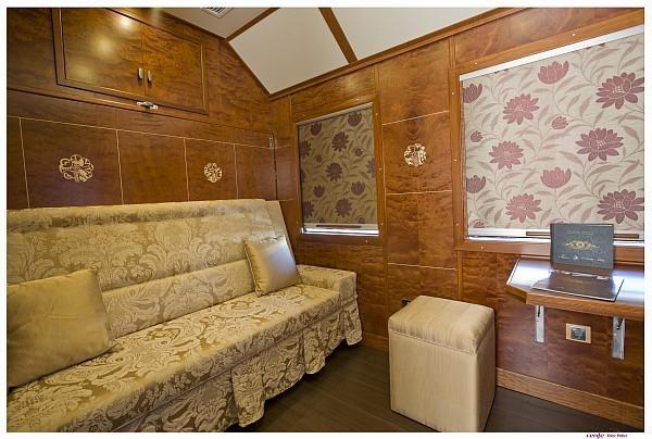 Comboio Al Andalus Suite Superior O comboio Al Andalus dispõe de dois tipos de cabines: