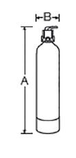 Bateria de 5 válvulas de esfera em PVC manuais com distribuidores interiores adequados ao caudal e válvula de purga manual.