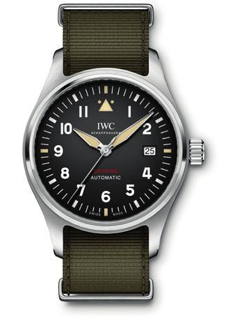 No Pilot s Watch Automatic Spitfire (Ref. IW326801 e IW326802), a IWC integrou pela primeira vez um movimento de produção própria da nova família de calibres 32000 nos Pilot's Watches.