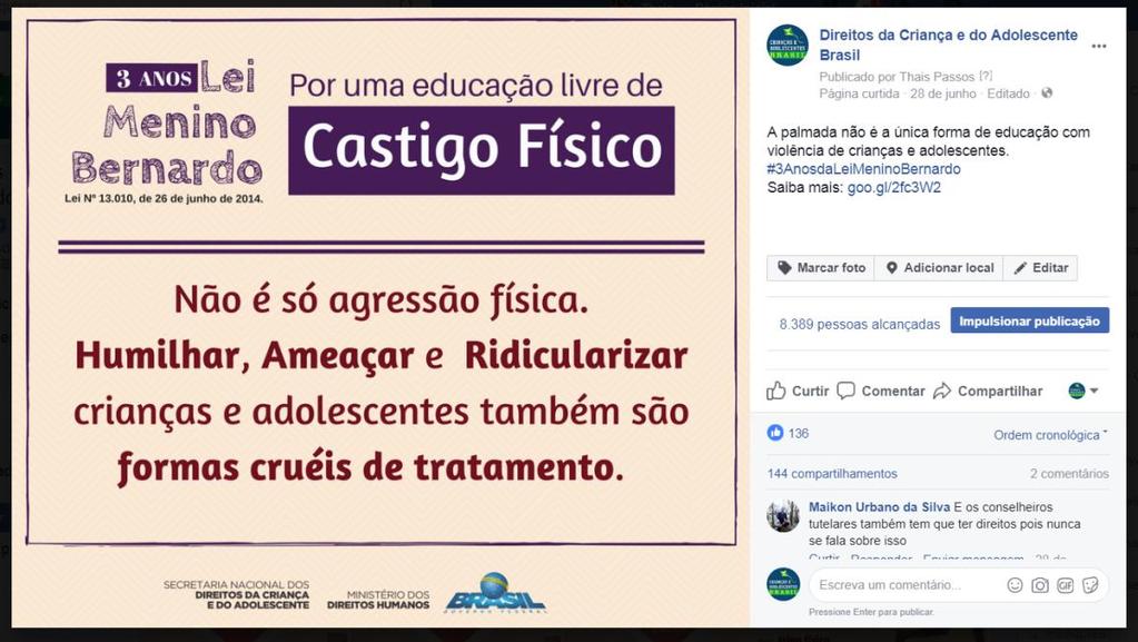 Objetivo da campanha: