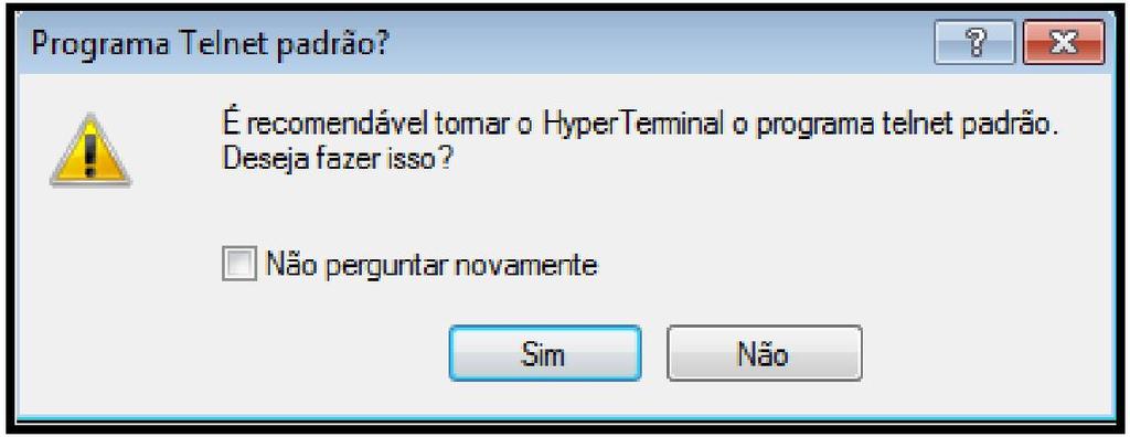 Porém a aplicação do Hyperterminal funciona sem realizar a instalação, bastando somente copiar os arquivos que ele utiliza. O Hyperterminal é dependente somente desses arquivos.