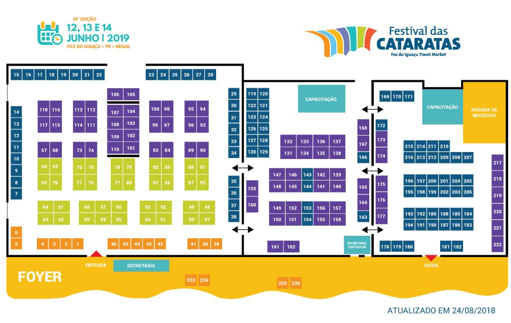 24. MAPA DA FEIRA 2019 25.