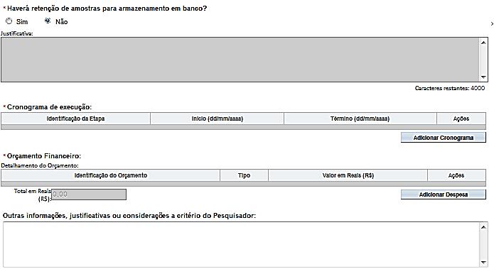 Orçamento Toda pesquisa envolve despesas/custos, sejam eles: transporte, material para