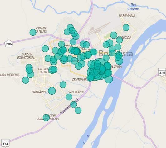 a edifícios públicos ou privados abandonados em Boa Vista.