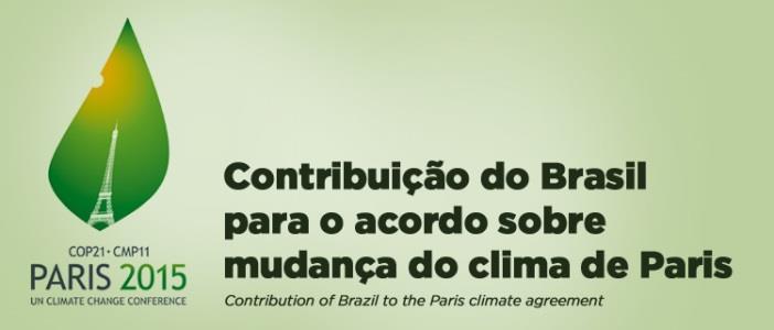 Brasil - -indc no Setor de Produção de Energia Bioenergia Setor Florestal Setor de Energia Setor Agrícola Setor Industrial Setor de Transportes Contribuições do Brasil no Setor de Energia: Alcançar