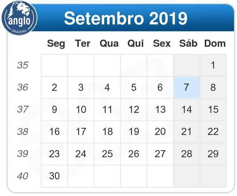 De 01 a 15 - Férias Escolar Dias 16 a 19 - Recesso Escolar Dias 19 - Replanejamento Dia 19 - Conselho de Classe/Série 2º Bim.