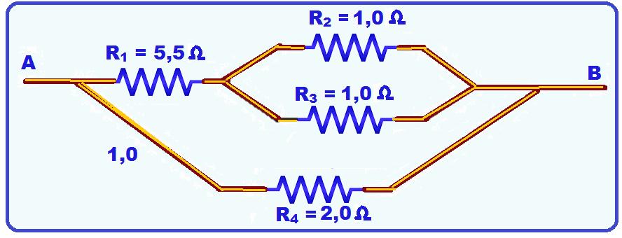 resistência elétrica em R2? 14) (Unicamp-SP) Muitos dispositivos de aquecimento usados em nosso cotidiano usam resistores elétricos como fonte de calor.