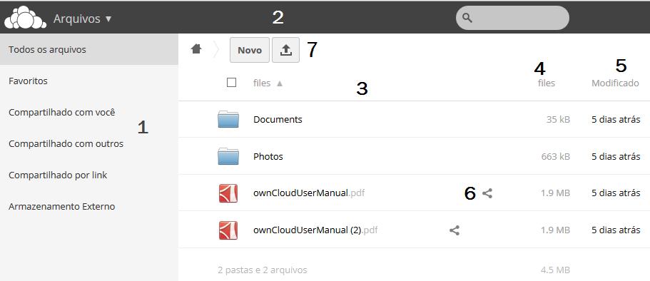 2. Acessando o serviço 2.1. Acessando o serviço cloud.utfpr.edu.br. a) Para acessar o serviço, abra o navegador e digite endereço: b) Digite seu login e senha do e-mail institucional.