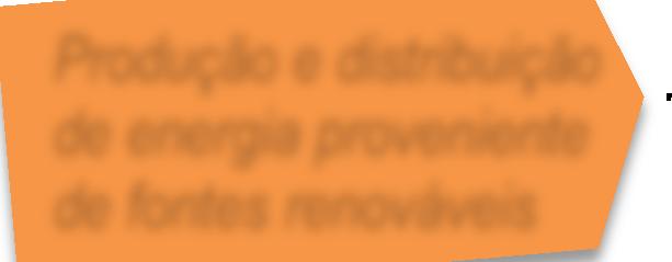 Produção e distribuição de energia proveniente de fontes renováveis Capacidade suplementar de produção de energia renovável