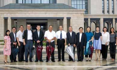 China 本會行政委員會成員及主管人員參觀橫琴島澳門大學新校區 Visita dos membros do CA e as chefias da FM