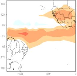 (mm/dia) segundo os modelos: