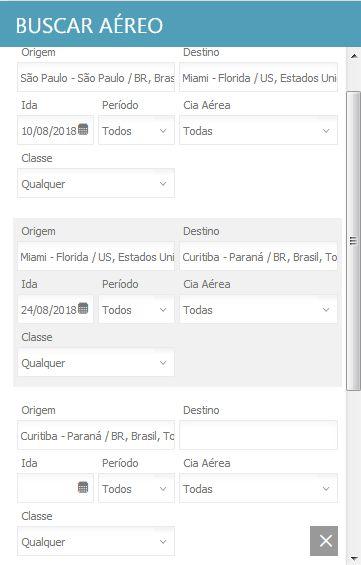 , pois você poderá filtrar suas buscas em próximas etapas. 4.1.1.2. Somente Ida Da mesma forma que a opção de ida e volta ele te permite verificar opções de busca, só que com apenas um trecho. 4.1.1.3.