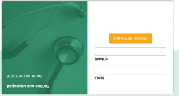 3 Após o cadastro da senha, o usuário poderá fazer login imediatamente. Exceto para os casos em que for solicitada a alteração de e-mail.