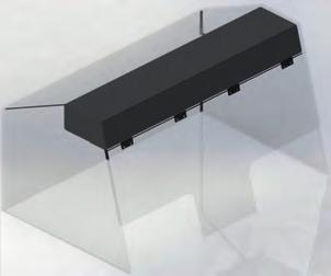 Sua auta foi projetada para exercer o menor ruído possível; O sistema do bocal frontal é utilizado nos modelos das bancadas Easy e Wave e se adapta perfeitamente aos aspiradores