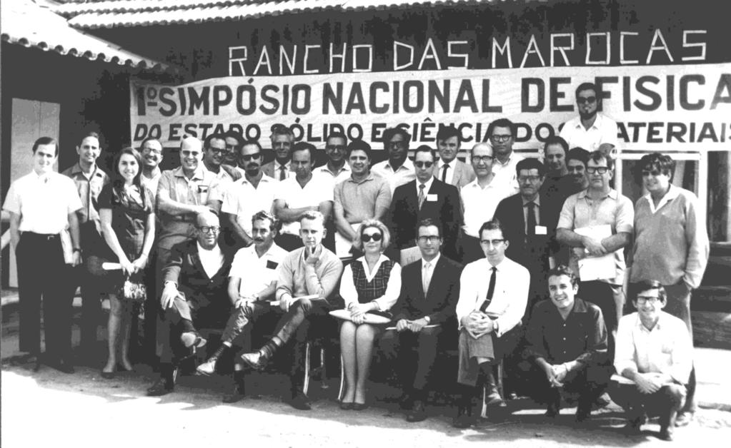Física de materiais no Brasil-1969 Primeiro Simpósio Nacional de