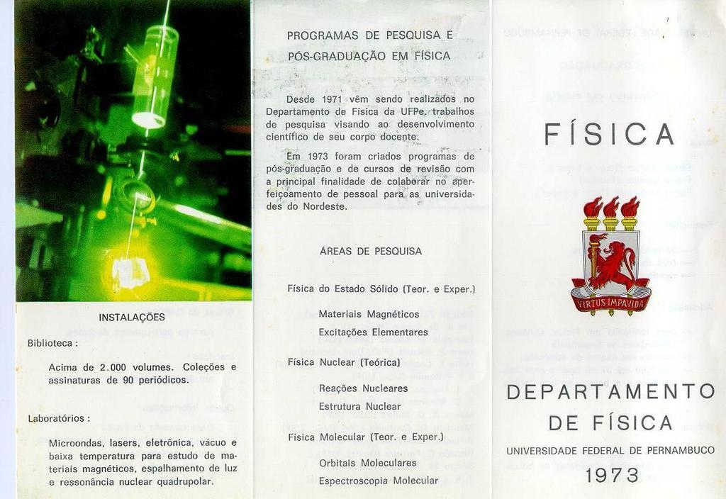 1973- : A Física no Recife