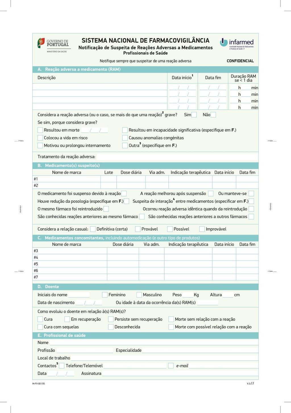 A2. Formulário Notificação