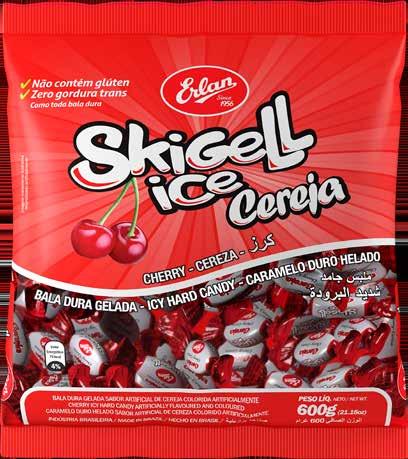 SKIGELL ICE CEREJA ice cherry / cereza helada 600g Cód.